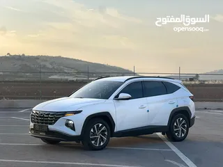  13 هونداي توسان /2022 فل الفل بدون فتحة سقف  2x4 ///240Hp بنزين + كهرباء  ( Haybrid) 1600cc