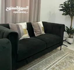  2 Sofa set 3 pieces - طقم كنبات 3 قطع