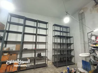  9 رفوف دكسون حديد تفصيل جديد للمحلات والمستودعات والشركات و المكاتب والعيادات والدوائر الحكومية  رفوف
