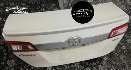  3 غطاء صندوق خلفي تويوتا كامري 2007 - 2024 جديد / مستعمل