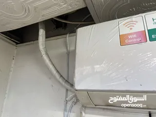  8 مكيف Great طن 2 ++Inverter A موفر طاقة مستعمل 6 اشهر شبه جديد