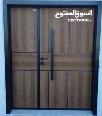  21 أبواب خشبية خارجية فخمة