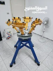  1 Silk screen printing machine   ماكينة طباعة يدوية