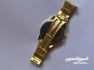  4 ساعات راقية وبسيطة بالالوان الذهبي والاسود - simple & luxury watchs (gold and black)