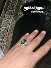  2 خاتم فضه الصائغ بحريني متواجد بالكويت