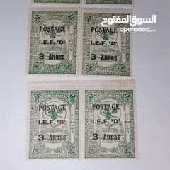  20 طوابع بريدية عثمانيه ومميز