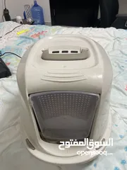  6 لتر بوكس للبسس نضيف كتير فش فيه ولا خراب و الرمل نظيف نظيف