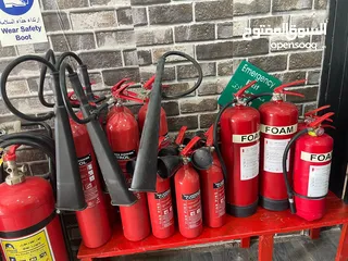  2 طفايات الحريق - طفاية حريق - طفاية الحريق - Fire Extinguisher  طفايات الحرائق