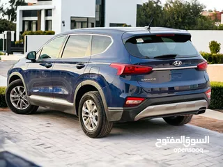  7 AED 940 PM  HYUNDAI SANTA FE 2019 GLS  0% DOWNPAYMENT  WELL MAINTAINED
