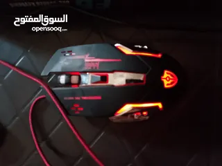  9 كيبورد +ماوس للالعاب قيمنج للهاتف أو شاشات كمبيوتر كثير مرتب