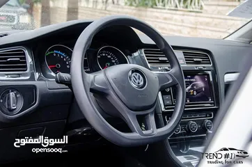  7 Volkswagen E-golf 2019 بحالة ممتازة جدا