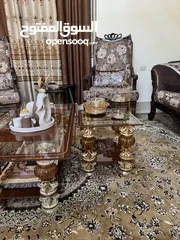  5 طقم طاولات وسط زجاج