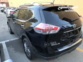  4 Nissan Rogue 2015 SL Full options Panorama نيسان روج