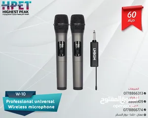  4 mic UHF مايكرفون سلكي ولاسلكي