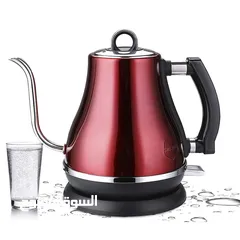  8 معدات المطبخ المتطورة غلايات تسخين الماء غلاية كهربائية شكل إبريق الشاي غلاية الماء لاسلكي بزاوية 36