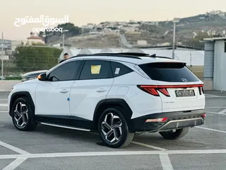  12 هونداي توسان/2024  فل الفل فتحة سقف بانوراما  2x4 ///240Hp بنزين + كهرباء  ( Haybrid) 1600cc