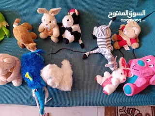  8 العاب اطفال بحاله جيده جدا البيع  مستعمل تقريبا 65 لعبه