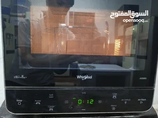  2 ميكرويف ويربول 25لتر من افخم النوعيات لون سلفر مع نظام شواي سعر مغري قابل للتفاوض