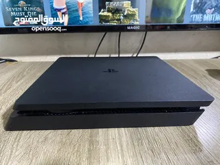  6 Ps4 slim 1000g ولا ملاحظة