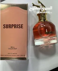  5 عطر سبرايز SURPRISE النسائي حجم 90 مل – إصدار Mega Collection   عطر يخطف الأنفاس لكل امرأة