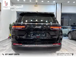  4 ‎جيب جراند شيروكي L ليميتد دفع رباعي V6 3.6L اعلى صنف 2022 ‏Jeep Grand Cherokee L Limited