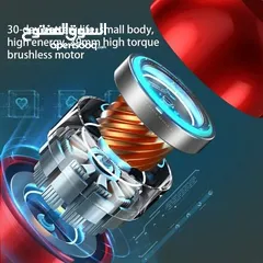  5 Fascia Gun Massager LC002 يحتوي مسدس التدليك على 9 سرعات  لذا يمكنك اختيار السرعة التي تناسب احتياجا
