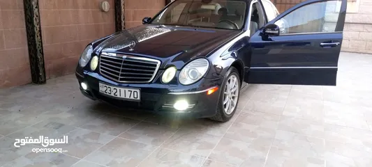  1 مرسيدس E200 كومبريسور بانوراما فل كامل بحاله الوكاله وارد الوكاله غرغور