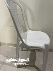  3 Plastic chairs