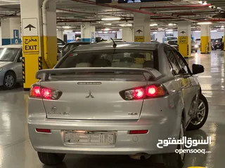  10 ميتسوبيشي لانسر 2016 كرت ابيض