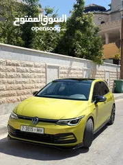 2 فلوكس فاجن جولف 2020/21 للبيع MK8  لون مميز كاملة الأضافات عداد قليل