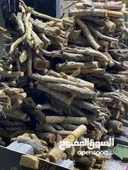  6 حطب مشاوي صلب خشب سمر الحطب السمر عماني شوي مشاكيك للرحلة رحلات تنور رزم رزمة قو