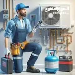  9 صيانة جميع أنواع المكيفات بأقل الأسعار خدمة 24 ساعة في عمان وضواحيها