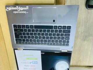  5 لاب توب acer الجيل التامن cor i5 وبسعر حرق لمس و x360 دينار