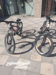  1 دراجة هوائية جنط 24 مستعمل بحاله ممتازه