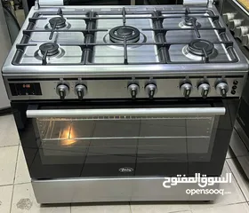  2 cooking range gas and electric