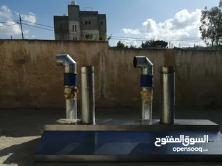  1 هود، جريل ، مقلى فلافل، مفرمة لحمه، باب المنيوم ، جيزر ارستون، للبيع المسعجل بسعر حرق