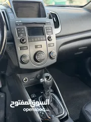  15 كيا فورتي للبيع بحالة ممتازه  Kia Forte 2013 لون اسود فحص كامل