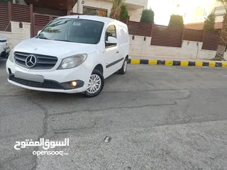  13 مرسيدس فان موديل 2014 صنف CiTan 112 وارد الوكالة غرغور للبيع بسعر مغري جدا