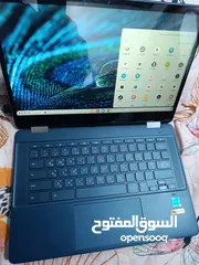  1 لابتوب hp chromebook x360 14b لمس