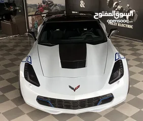  5 شيفروليه كورفيت جراند اسبورت  كاربون 65 ايديشن 2018 CHEVROLET CORVETTE GRAND SPORT CARBON 65 EDITION