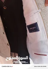  12 بدلة كاملة ماركة JAKAMEN صناعة تركية مستعمله لبسة واحده مقاس L . سعر الشراء 550 دينار وكالة.