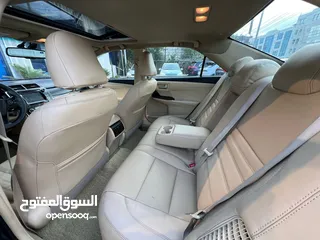  11 تويوتا كامري 2017 فل كامل XLE اعلى صنف بحالة الوكالة للبيع كاش او اقساط من المالك مباشرة بدفعة 7000