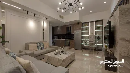  1 شقه مفروشه للايجار في داماك البوليفارد العبدلي
