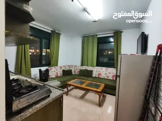  2 استديو مفروش بإطلالة مميزة – عين مصباح قرب بنك فلسطين المركزي