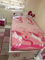  16 غرفة نوم اطفال هيلو كيتي خشب ممتاز  بسعرررررمغررررري