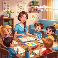  4 تعليم الاطفال - من صف روضة إلى 3 ابتدائى اذا حابين تعرفوا اي تفاصيل اكثر فيكم تتواصلوا واتس