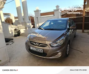  22 اكسنت 2014محرك 16فحص ليوم7جيد استخدام وممشه خفيف عداد 130km