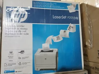  2 طابعات اتش بي  2055dn hp 2055