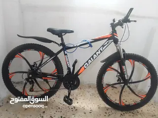  1 دراجه هوائيه للبيع جنط 26 استعمال يومين