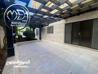  3 شقة ارضية فارغة للايجار خلدا  مساحة 230م مع ترس و حديقة 300م تشطيبات و ديكورات سوبر ديلوكس